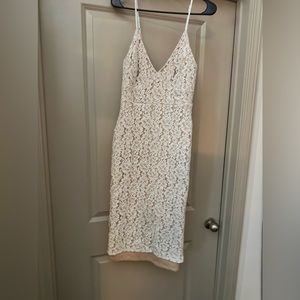 Women’s laced skin tight dress